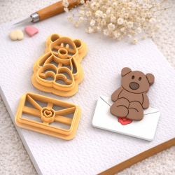 ourson lettre d'amour