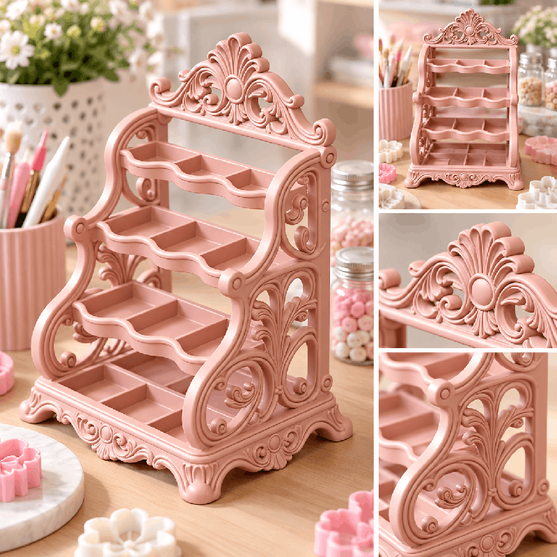 etagère baroque glamour