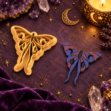 Emporte-pièce papillon de nuit | Atelier Pastel