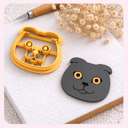 Emporte-pièce Scottish Fold | Atelier Pastel