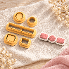 Emporte-pièce barette géométrique | Atelier Pastel