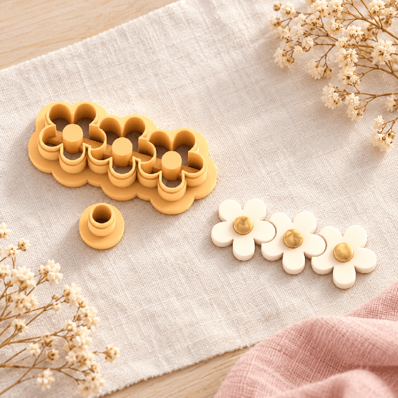Emporte-pièce barette noeud | Atelier Pastel