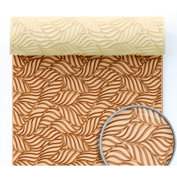 rouleau texture feuille