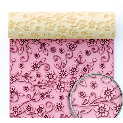 rouleau texture fleur du japon