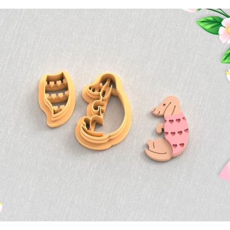 teckel pull coeur
