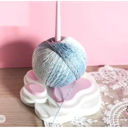 support pelote de laine