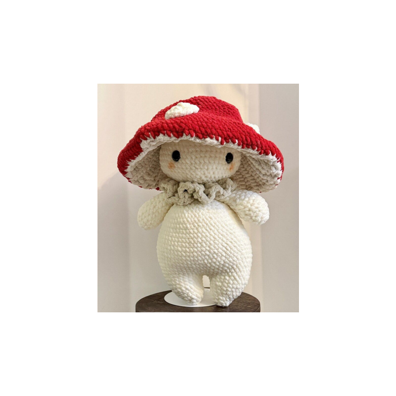 Patron gratuit PDF – Petit champignon au crochet